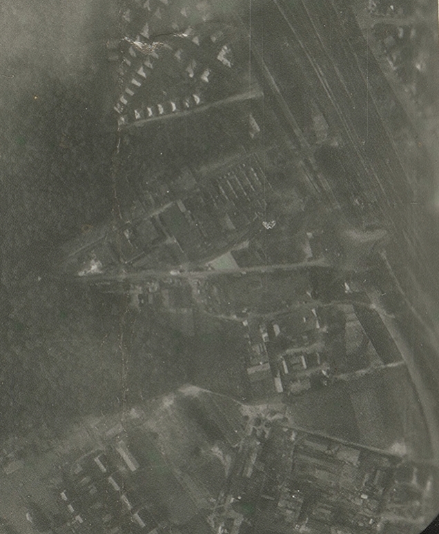 Das Kreidler-Werk auf einen Luftbild der USAAF vom 09. September 1944.